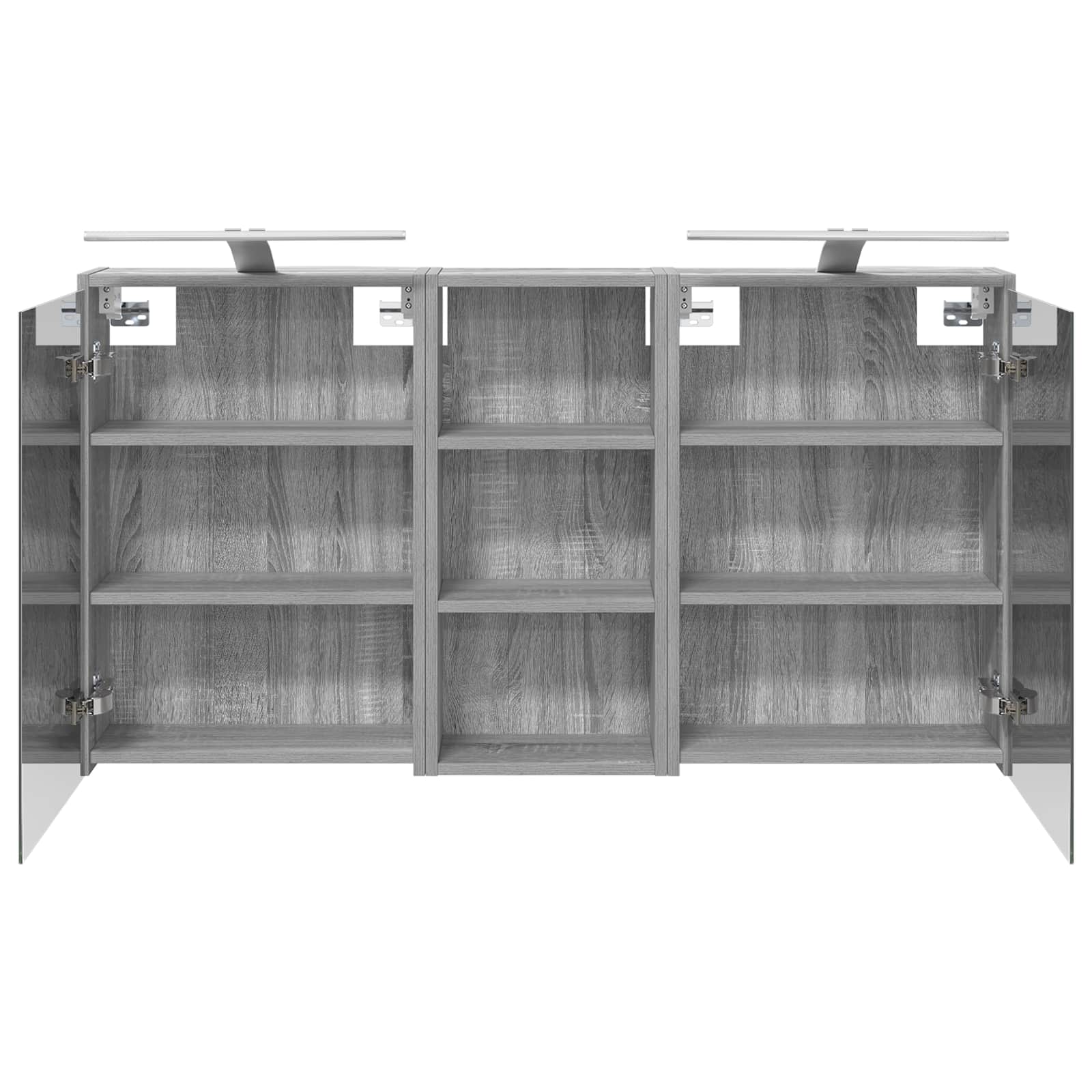 Σετ Ντουλαπιών Μπάνιου 3 pcs 116 x 16 x 62,5 εκ. - Pakobazaar