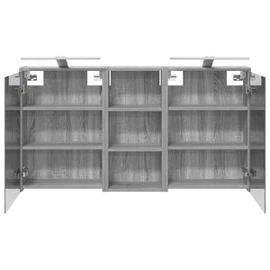 Σετ Ντουλαπιών Μπάνιου 3 pcs 116 x 16 x 62,5 εκ. - Pakobazaar