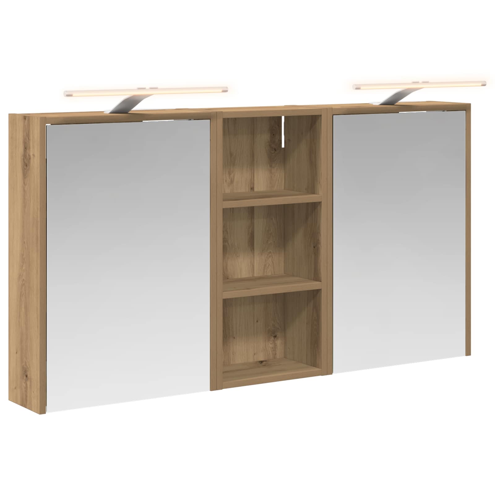 Σετ Ντουλαπιών Μπάνιου 3 pcs 116 x 16 x 62,5 εκ. - Pakobazaar