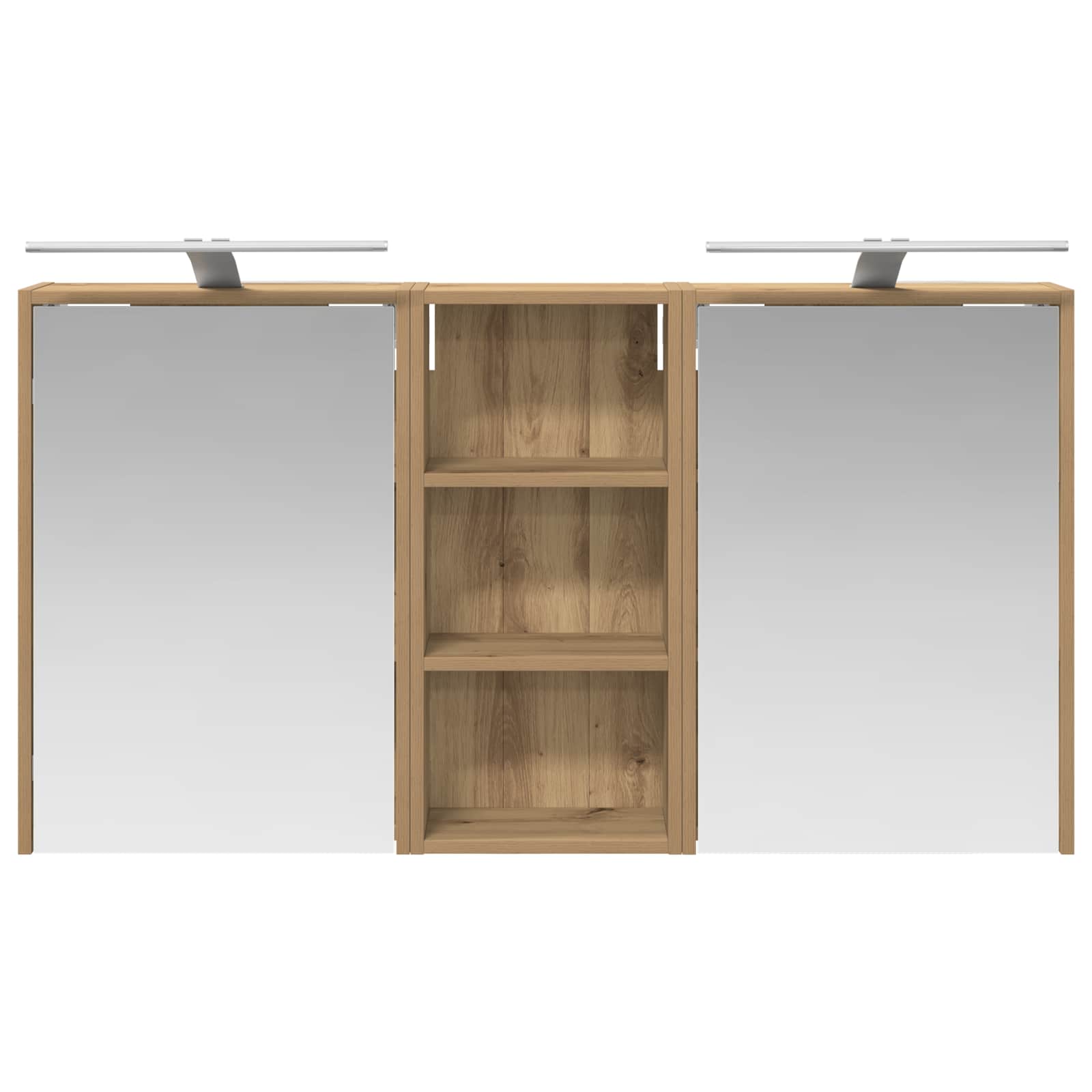 Σετ Ντουλαπιών Μπάνιου 3 pcs 116 x 16 x 62,5 εκ. - Pakobazaar
