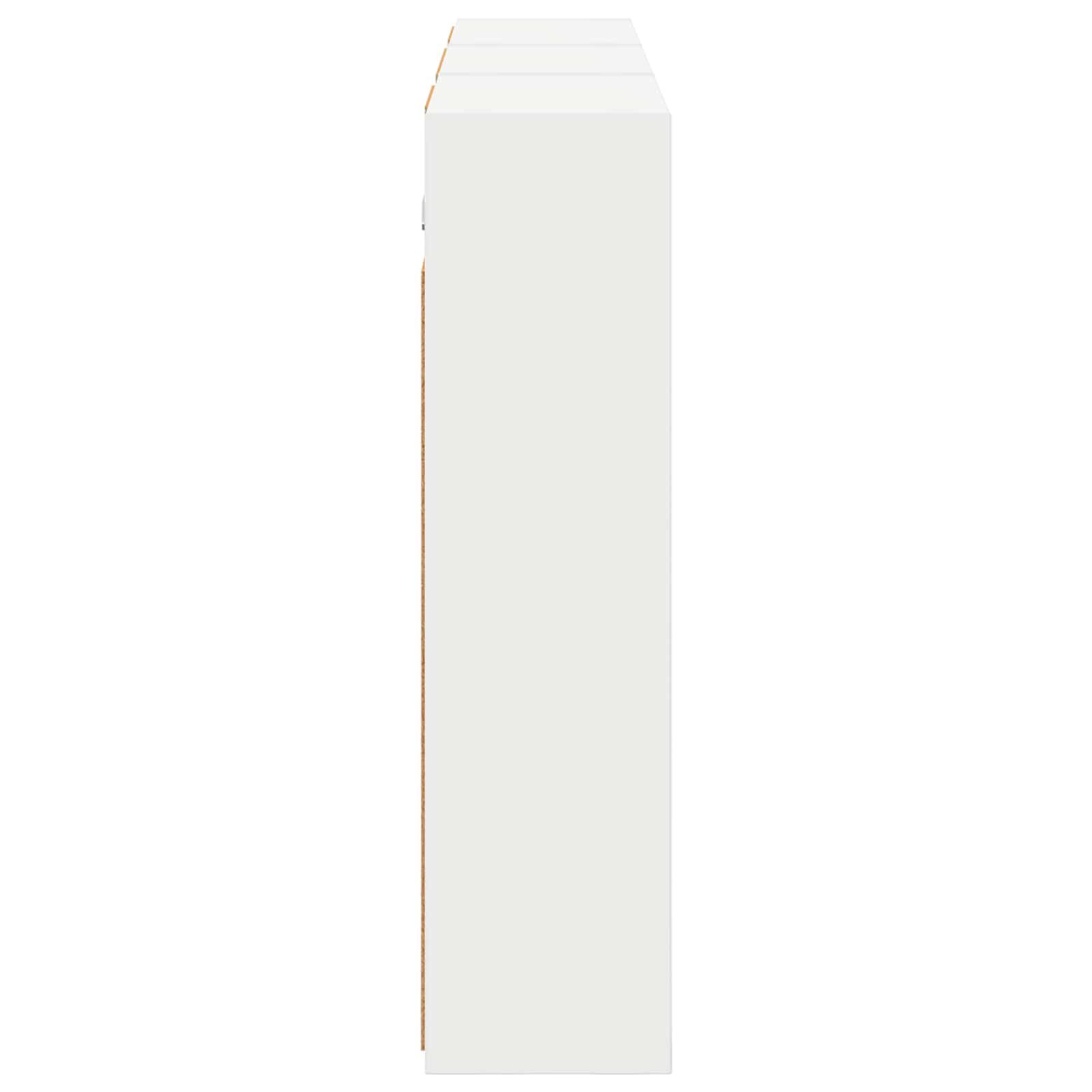Σετ Ντουλαπιών Μπάνιου με ράφι 3 pcs 126 x 16 x 62.5 εκ. - Pakobazaar