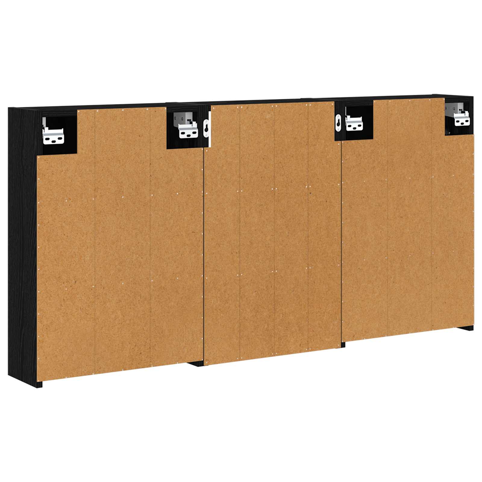 Σετ Ντουλαπιών Μπάνιου με ράφι 3 pcs 126 x 16 x 62.5 εκ. - Pakobazaar