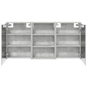 Σετ Ντουλαπιών Μπάνιου 3 τμχ. 126 x 16 x 62.5 εκ. - Pakobazaar