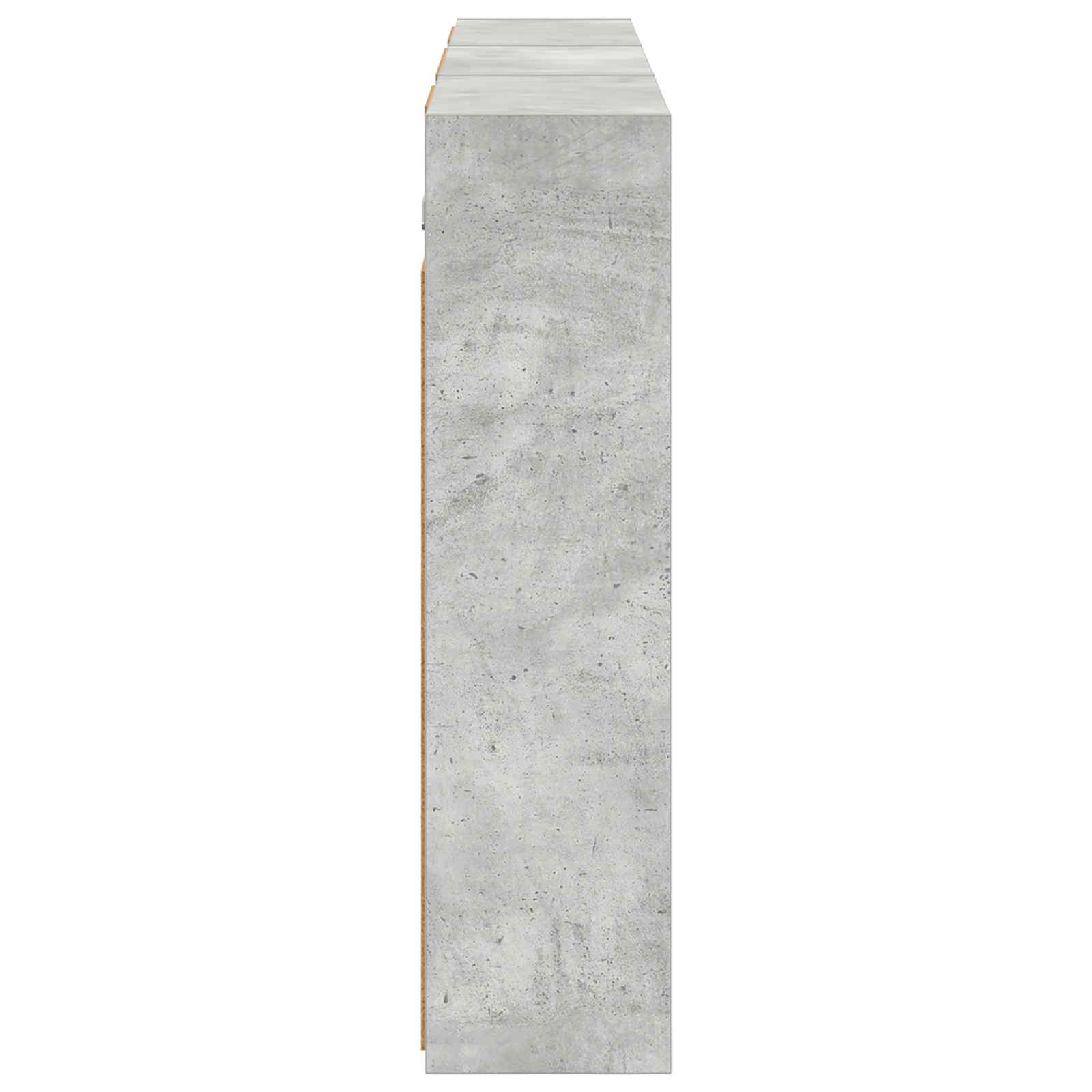 Σετ Ντουλαπιών Μπάνιου με ράφι 3 pcs 126 x 16 x 62.5 εκ. - Pakobazaar