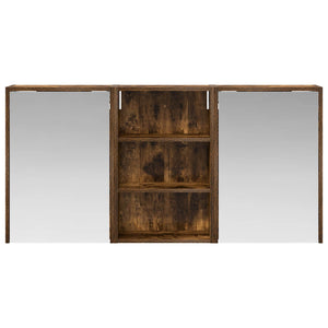 Σετ Ντουλαπιών Μπάνιου 3 τεμ. 126 x 16 x 62.5 εκ. - Pakobazaar