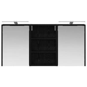 Σετ Ντουλαπιών Μπάνιου 3 τεμ. 126 x 16 x 62.5 εκ. - Pakobazaar