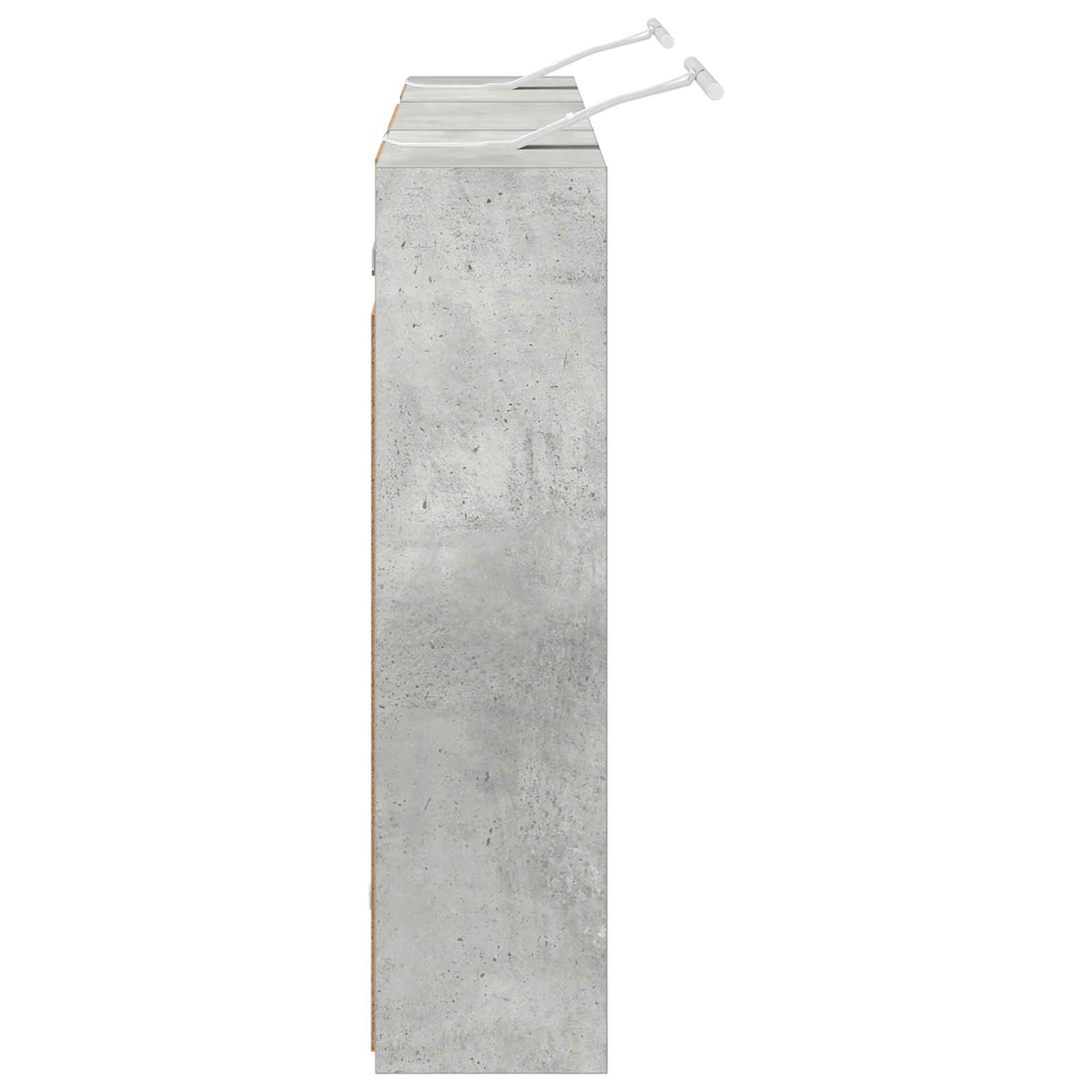 Σετ Ντουλαπιών Μπάνιου με ράφι 3 pcs 126 x 16 x 62.5 εκ. - Pakobazaar