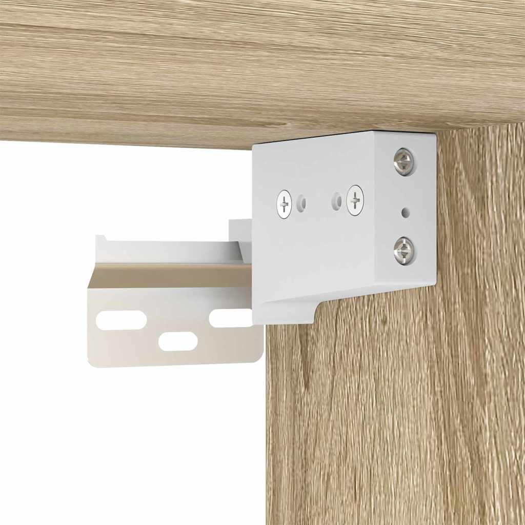 Σετ Επίπλων Μπάνιου 4 pcs Δρύς Sonoma Επεξεργασμένο ξύλο