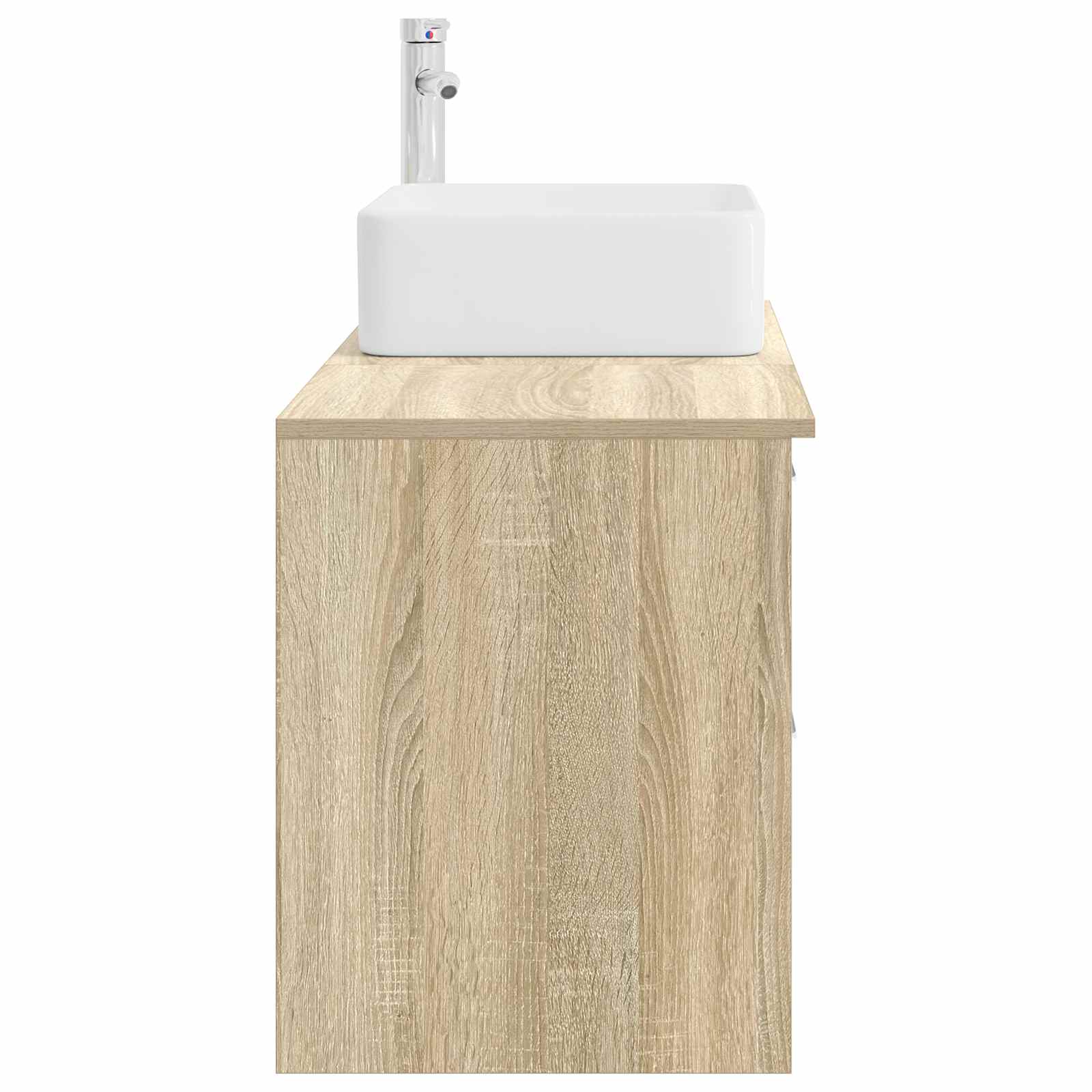 Σετ Επίπλων Μπάνιου 2 pcs Sonoma Δρυς Επεξεργασμένο Ξύλο