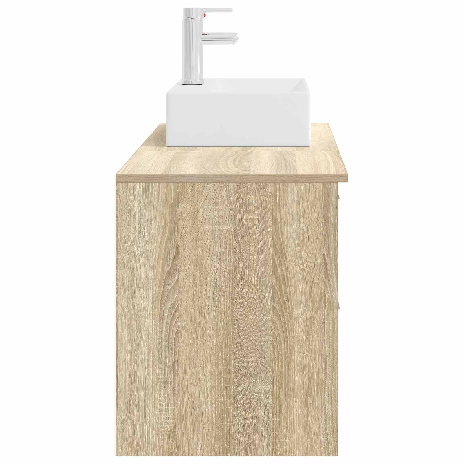 Σετ Επίπλων Μπάνιου 2 pcs Sonoma Δρυς Επεξεργασμένο Ξύλο