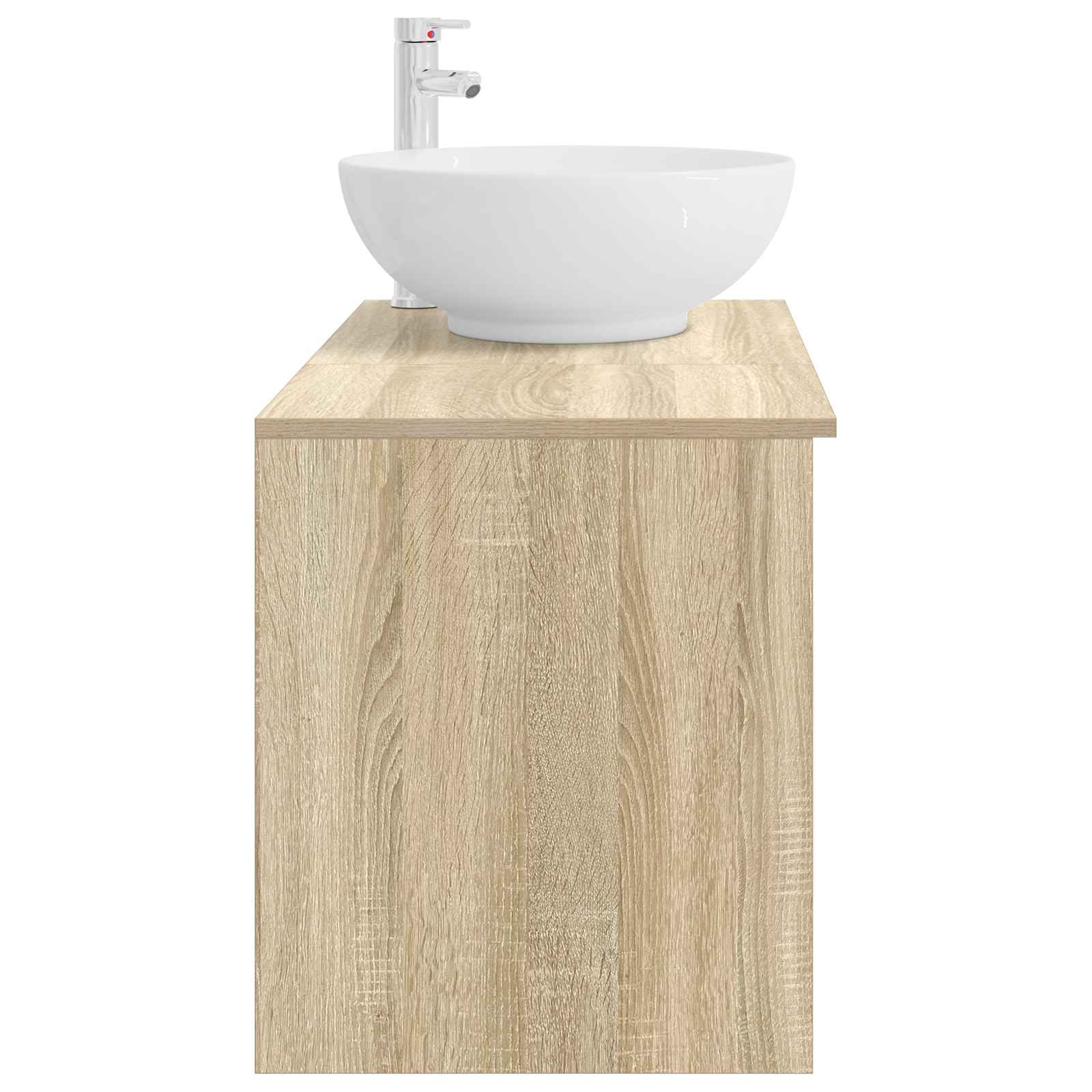 Σετ Επίπλων Μπάνιου 2 pcs Sonoma Δρυς Επεξεργασμένο Ξύλο