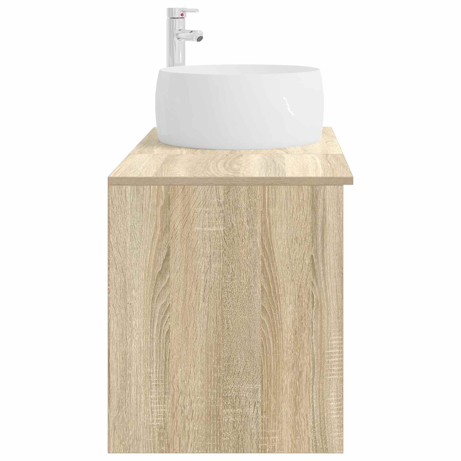 Σετ Επίπλων Μπάνιου 2 pcs Sonoma Δρυς Επεξεργασμένο Ξύλο