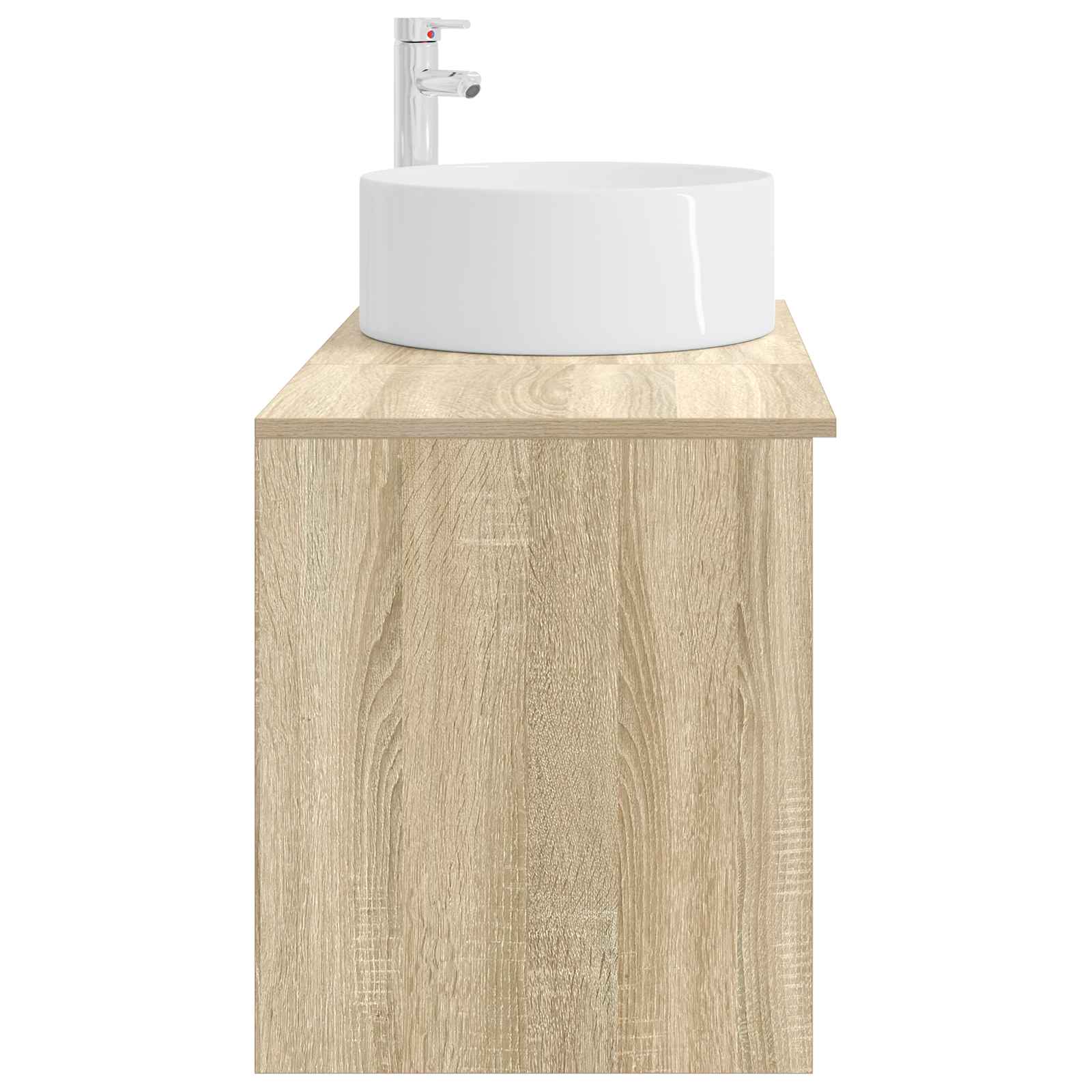 Σετ Επίπλων Μπάνιου 2 pcs Sonoma Δρυς Επεξεργασμένο Ξύλο