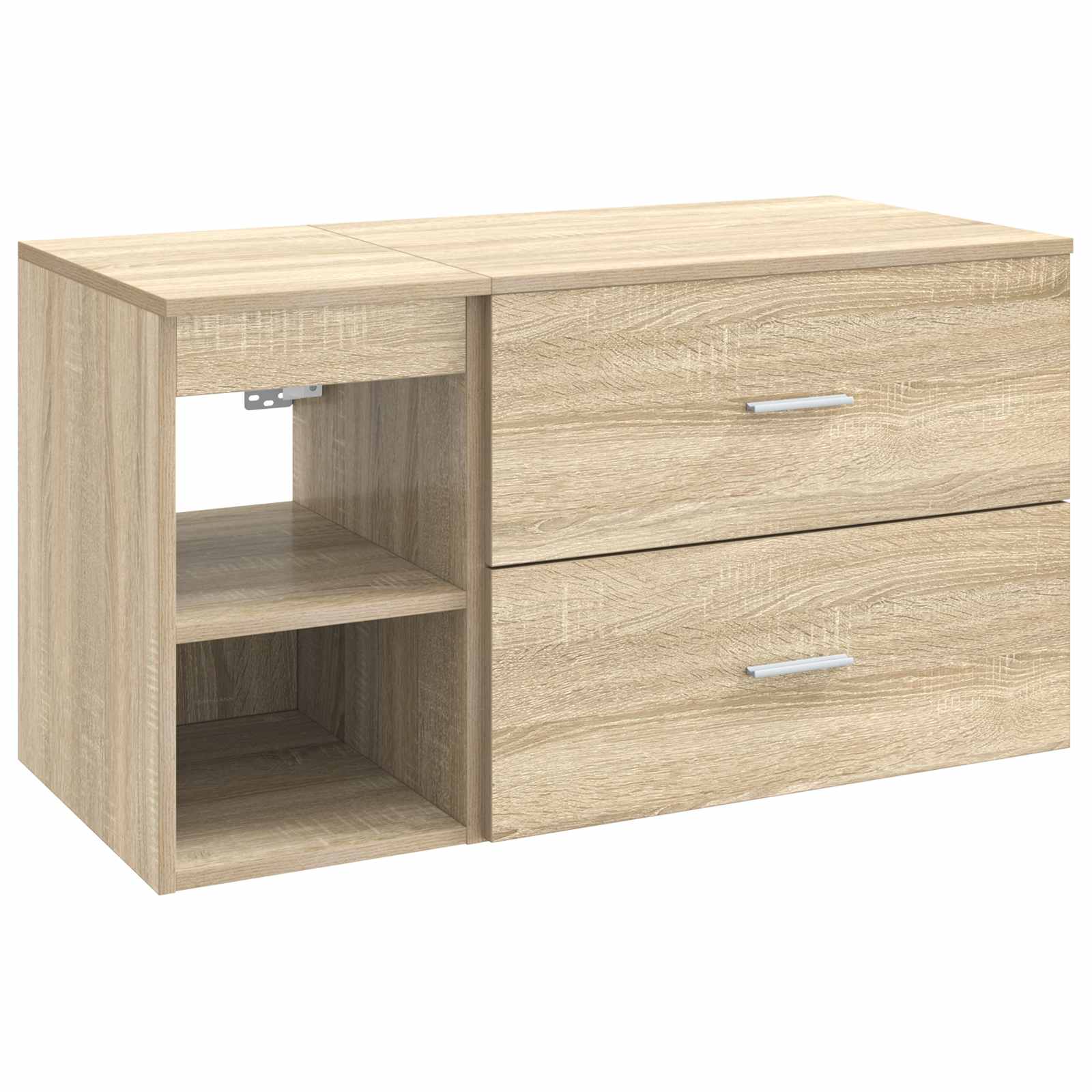 Σετ Επίπλων Μπάνιου 2 pcs Sonoma Δρυς Επεξεργασμένο Ξύλο