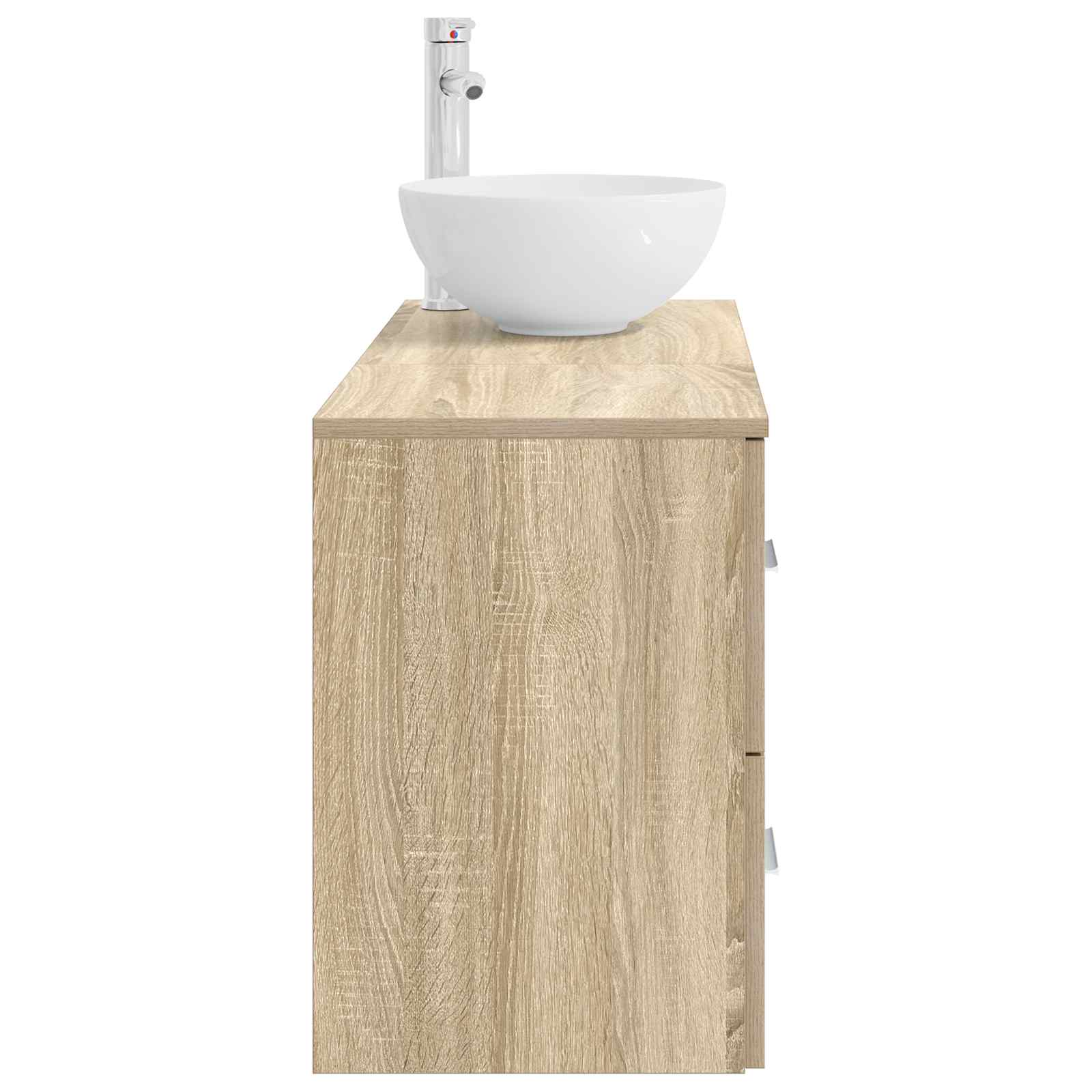Σετ Επίπλων Μπάνιου 2 pcs Sonoma Δρυς Επεξεργασμένο Ξύλο