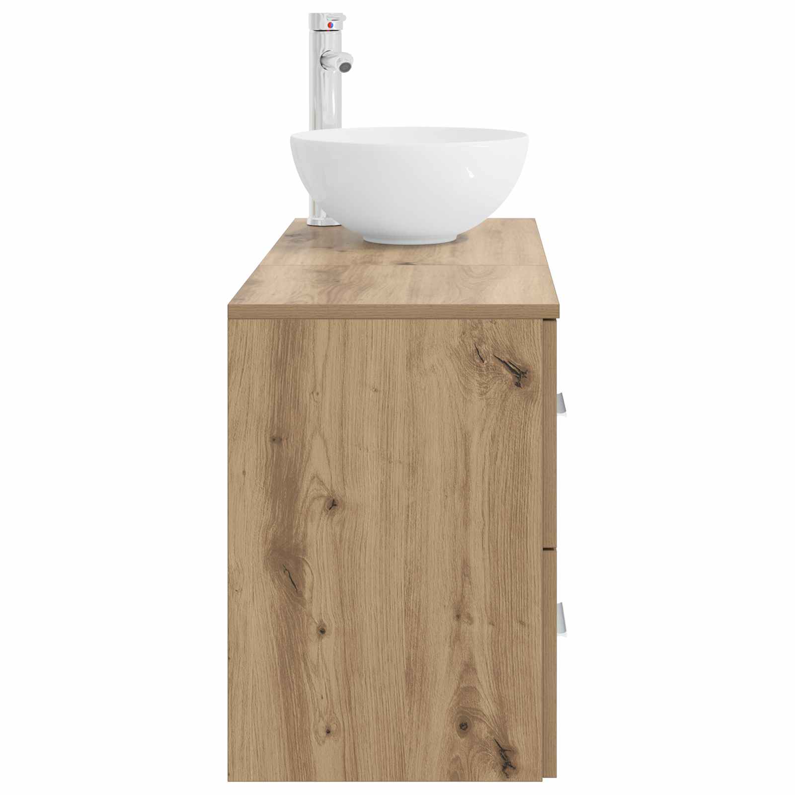 Σετ Επίπλων Μπάνιου 2 pcs Artisan Δρυς Επεξεργασμένο Ξύλο