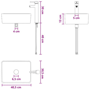 Σετ Επίπλων Μπάνιου 2 τμχ. Γκρι Σκυροδέματος Επεξεργασμένο Ξύλο - Pakobazaar