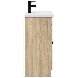 Σετ Επίπλων Μπάνιου Sonoma Δρυς 56 x 37,5 x 81 εκ - Pakobazaar