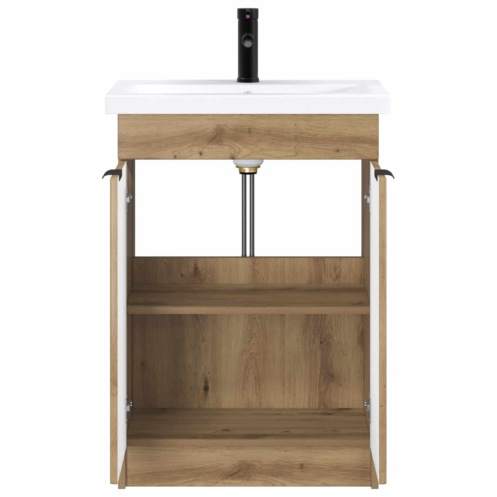 Σετ Επίπλων Μπάνιου Artisan Δρυς 56 x 37,5 x 81 εκ