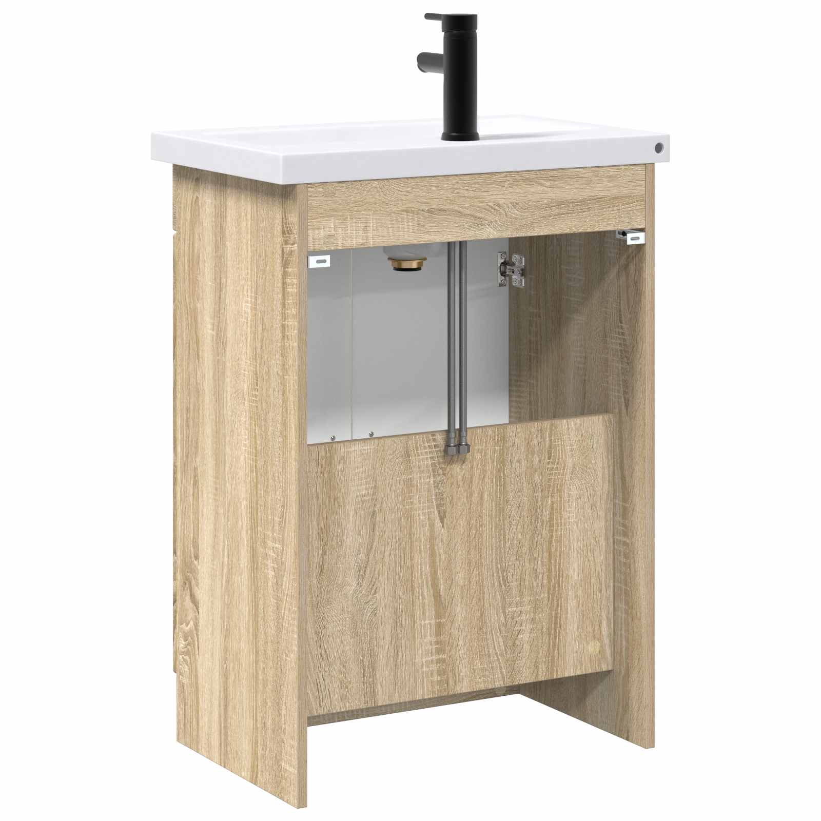 Σετ Επίπλων Μπάνιου Sonoma Δρυς 56 x 37,5 x 81 εκ