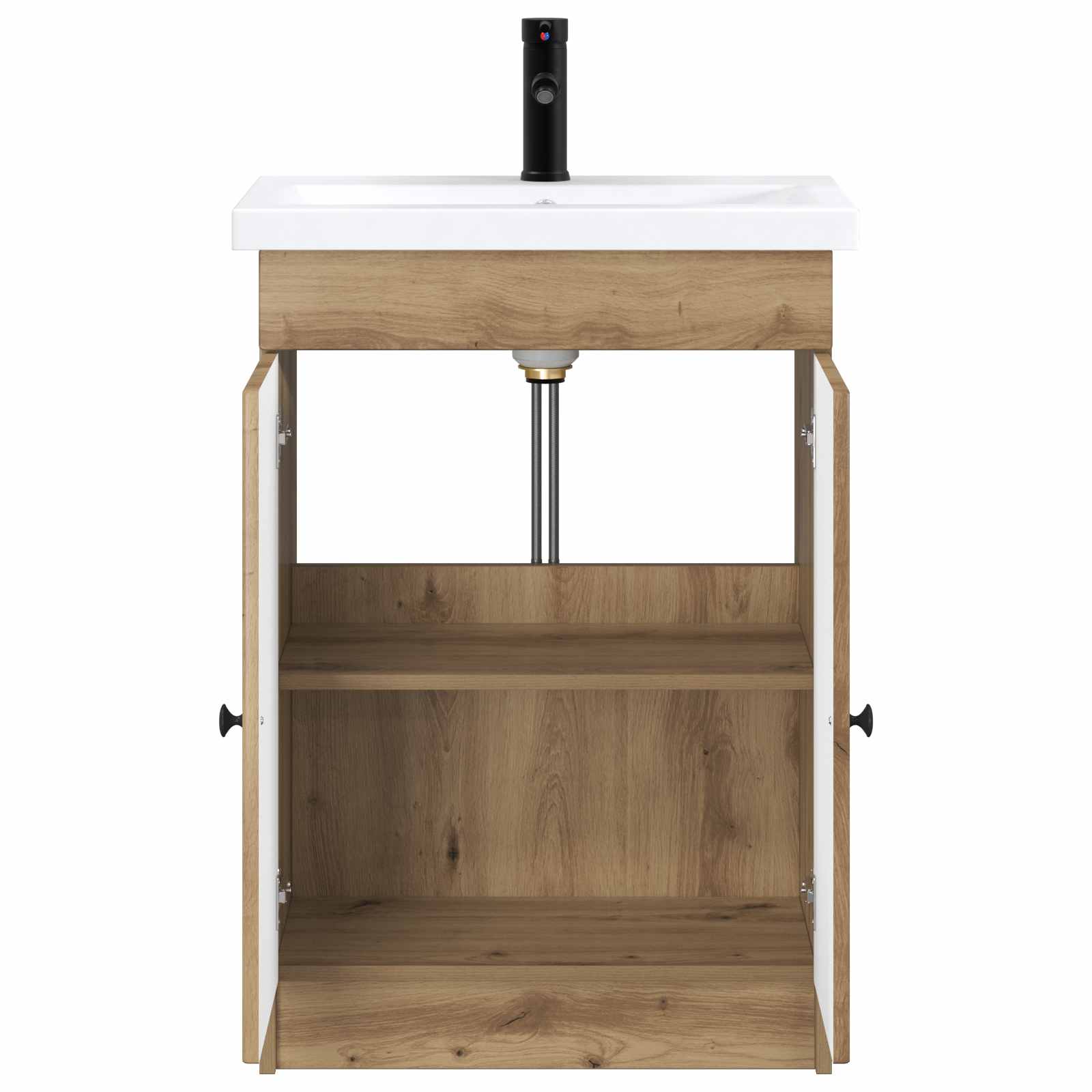 Σετ Επίπλων Μπάνιου Artisan Δρυς 56 x 37,5 x 81 εκ