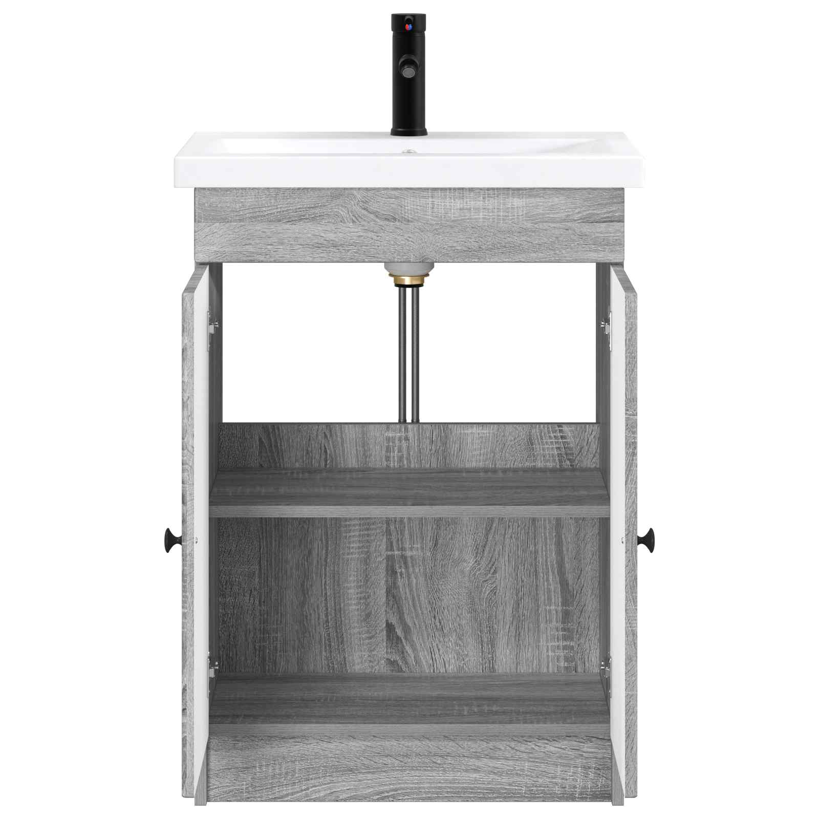 Σετ Επίπλων Μπάνιου Γκρι Sonoma 78,5 x 37,5 x 81 εκ