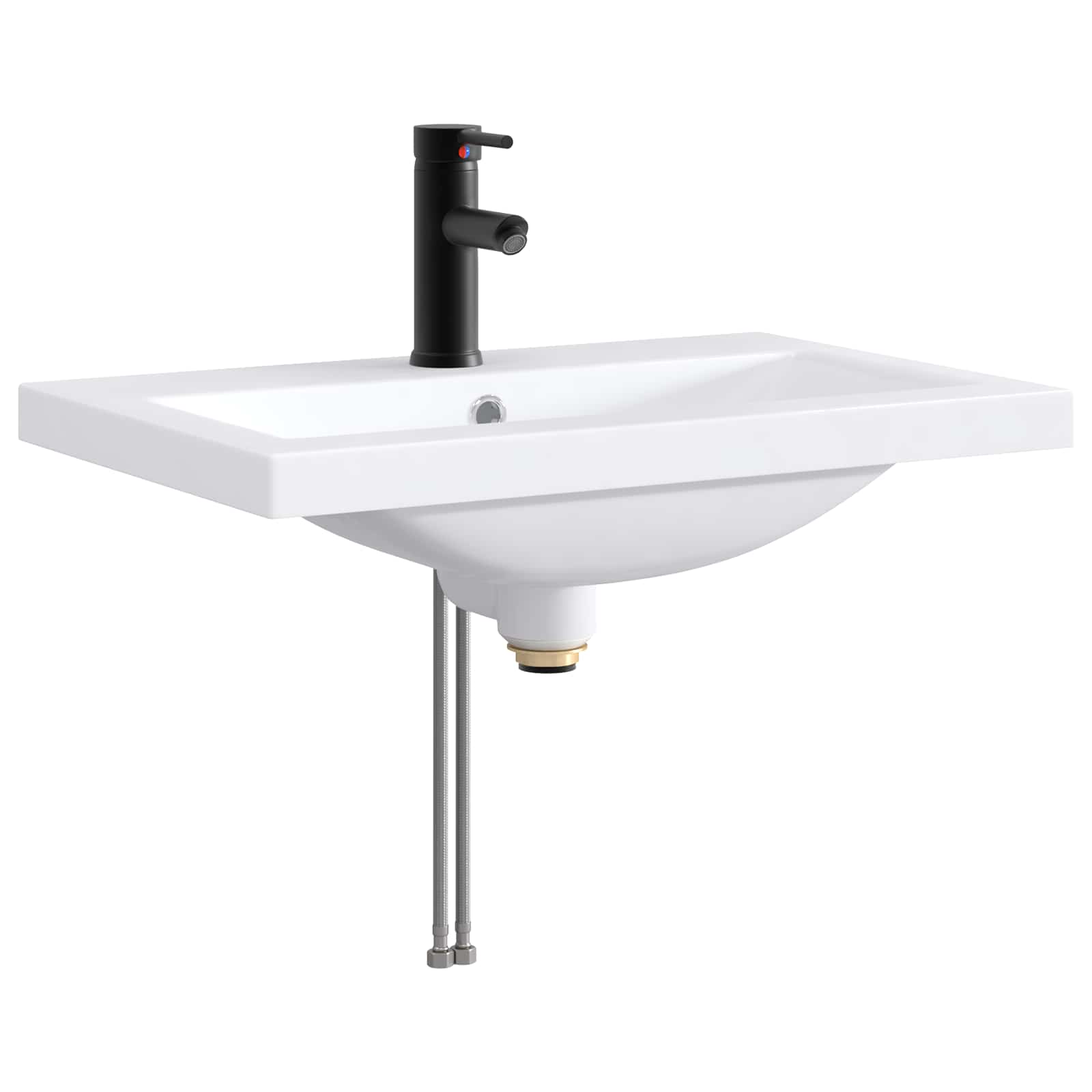 Σετ Επίπλων Μπάνιου Sonoma Δρυς 56 x 37,5 x 81 εκ - Pakobazaar