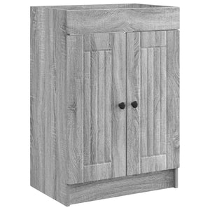 Σετ Επίπλων Μπάνιου Γκρι Sonoma 56 x 37,5 x 81 εκ - Pakobazaar