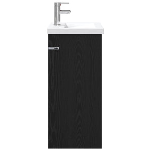 Σετ Επίπλων Μπάνιου Μαύρη Δρυς 61 x 40 x 84,5 εκ - Pakobazaar