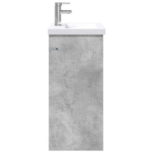 Σετ Επίπλων Μπάνιου Γκρι Σκυροδέματος 61 x 40 x 84,5 εκ - Pakobazaar