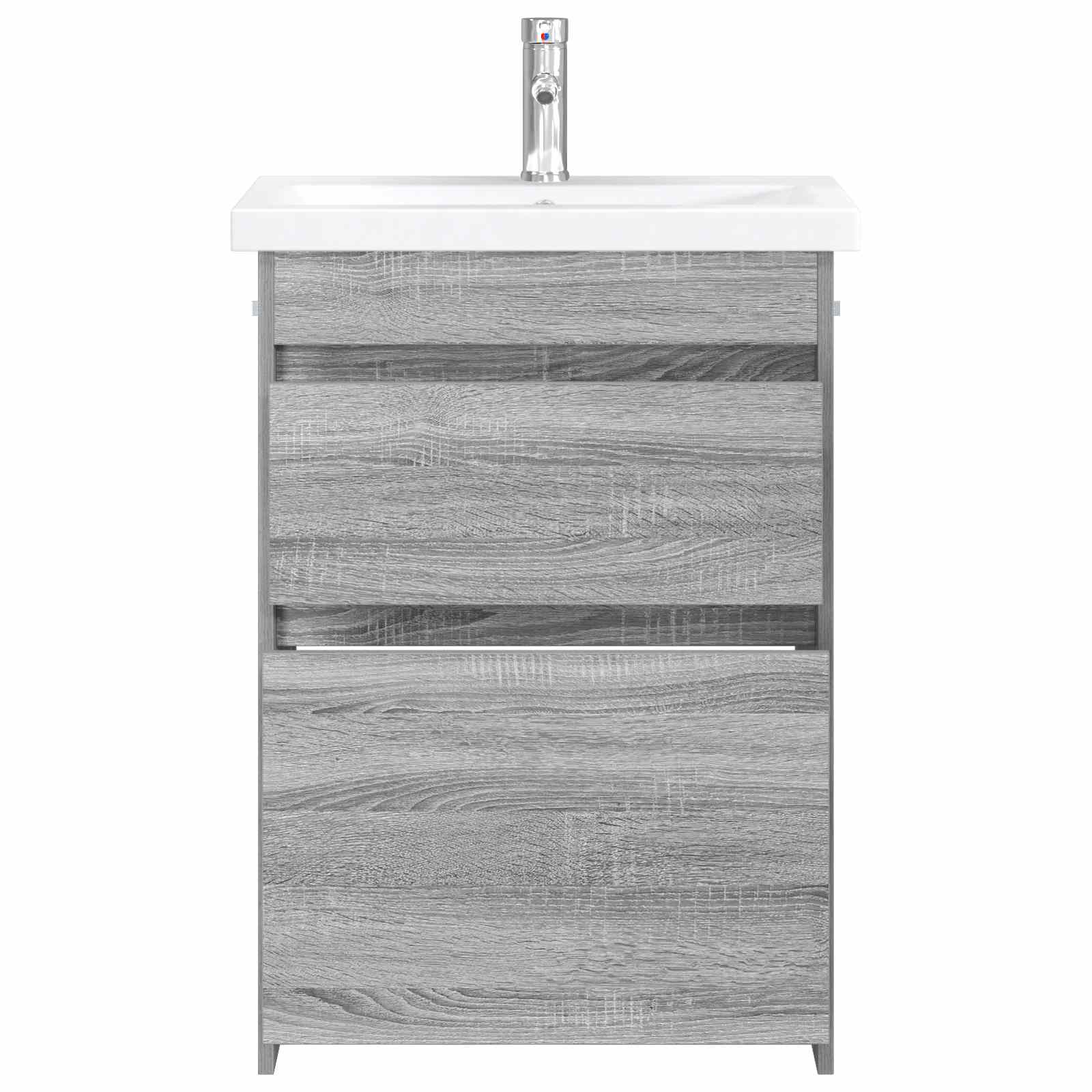 Σετ Επίπλων Μπάνιου Γκρι Sonoma 61 x 40 x 84,5 εκ - Pakobazaar