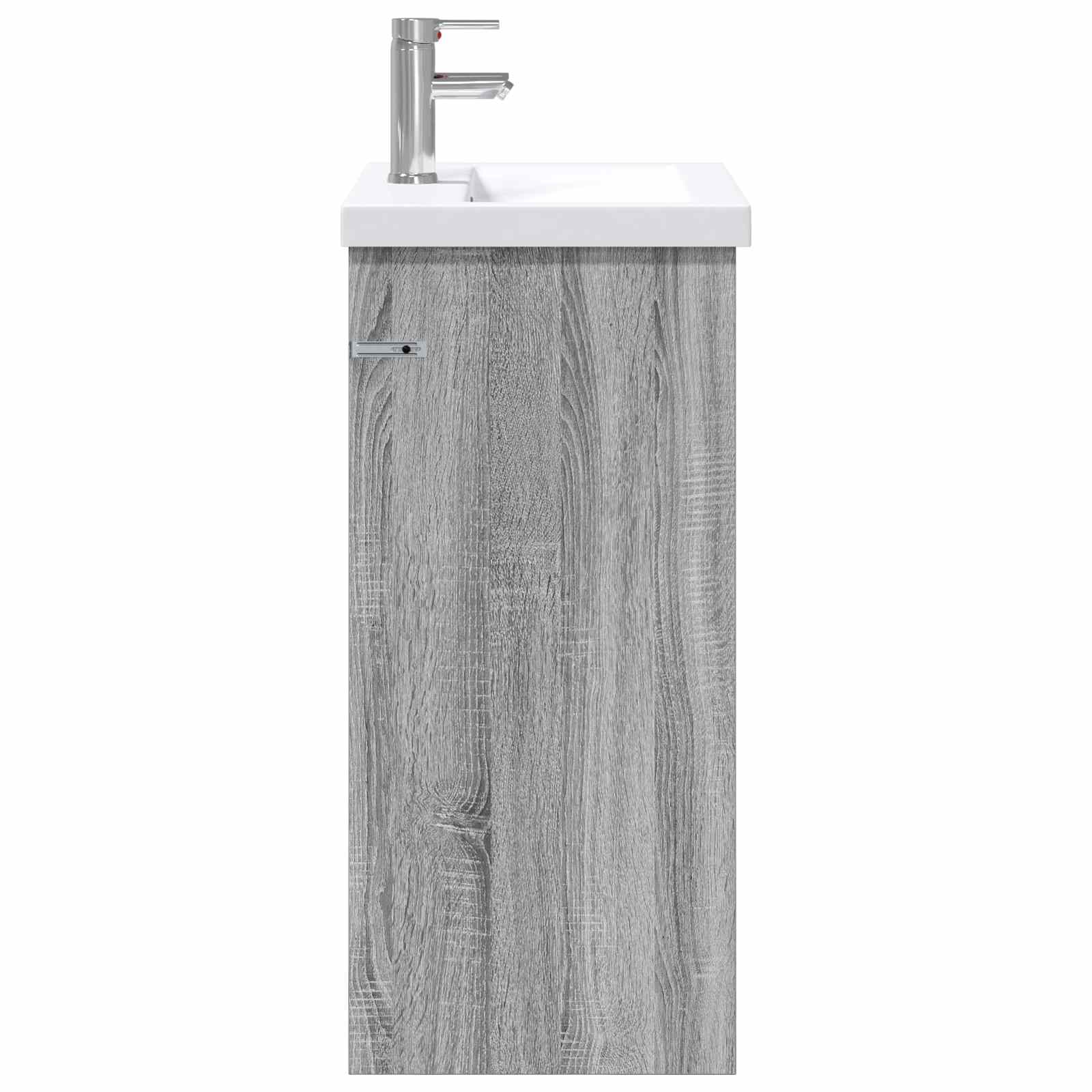 Σετ Επίπλων Μπάνιου Γκρι Sonoma 61 x 40 x 84,5 εκ - Pakobazaar