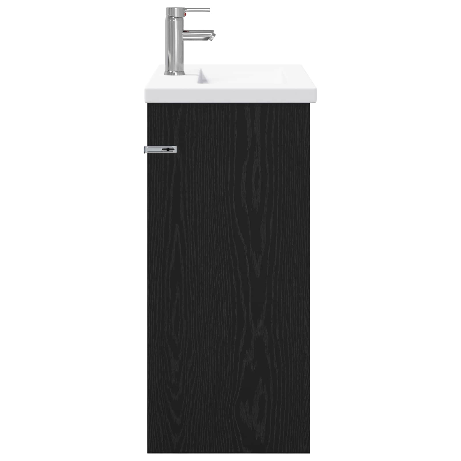 Σετ Επίπλων Μπάνιου Μαύρη Δρυς 81 x 40 x 84,5 εκ