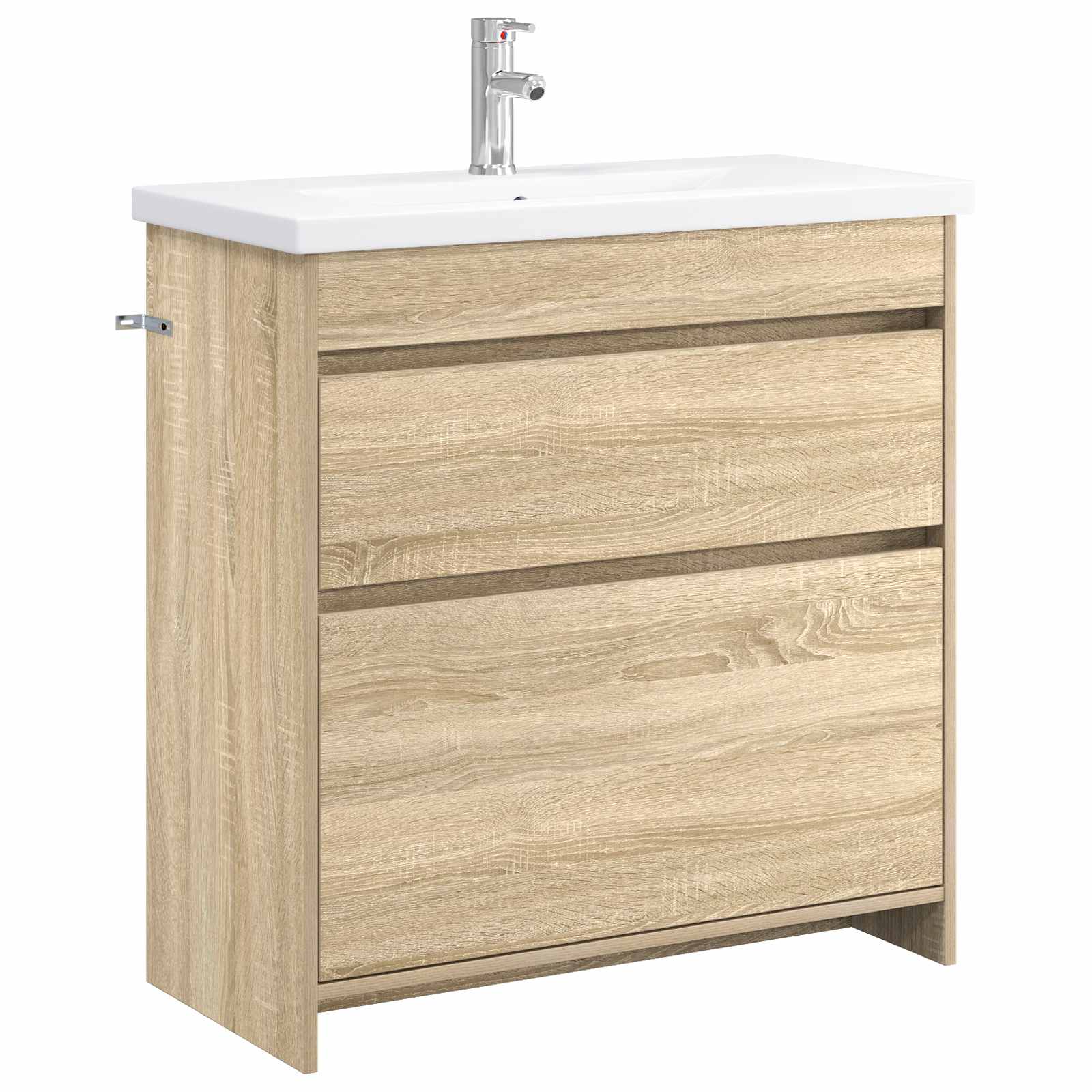 Σετ Επίπλων Μπάνιου Sonoma Δρυς 81 x 40 x 84,5 εκ - Pakobazaar