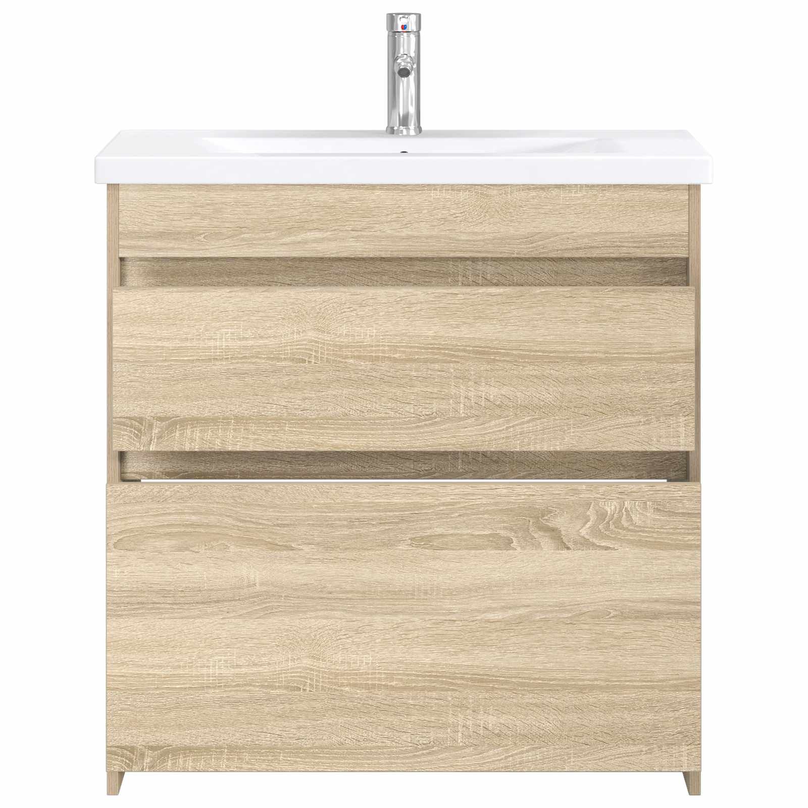 Σετ Επίπλων Μπάνιου Sonoma Δρυς 81 x 40 x 84,5 εκ - Pakobazaar