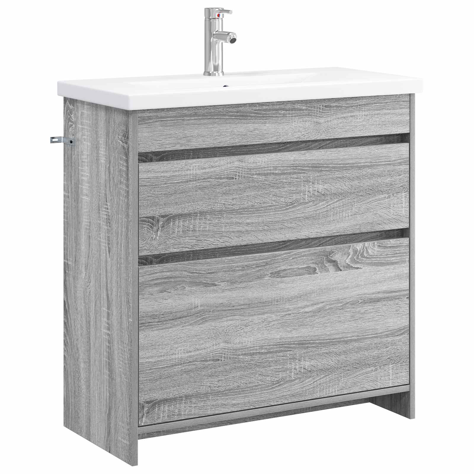 Σετ Επίπλων Μπάνιου Γκρι Sonoma 81 x 40 x 84,5 εκ