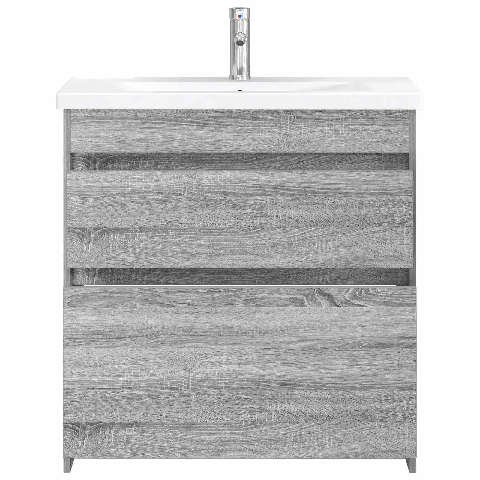 Σετ Επίπλων Μπάνιου Γκρι Sonoma 81 x 40 x 84,5 εκ