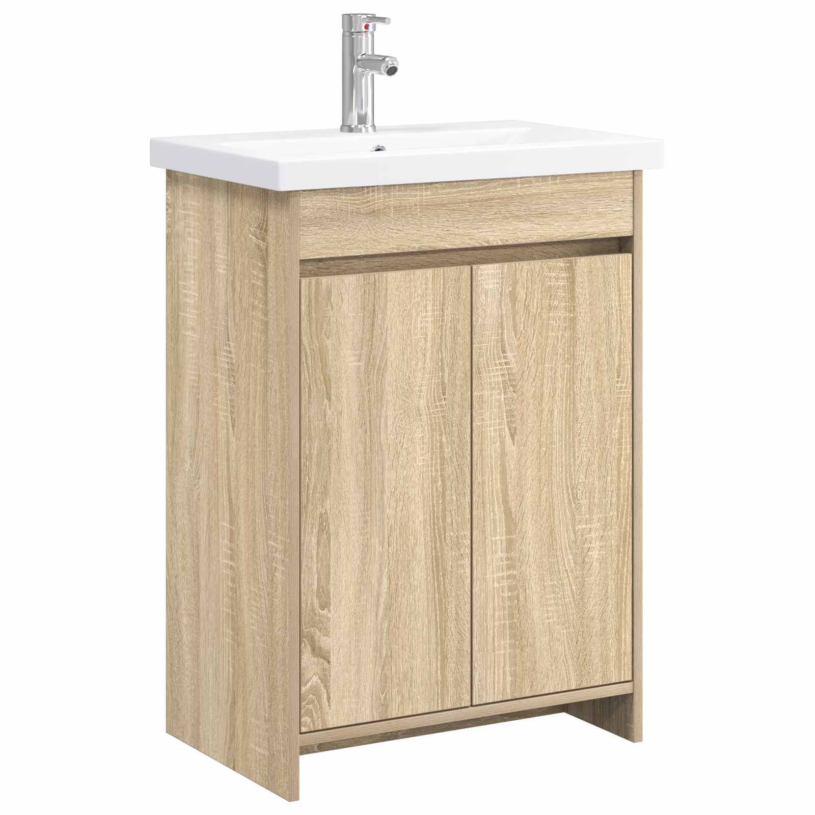 Σετ Επίπλων Μπάνιου Sonoma Δρυς 81 x 40 x 84,5 εκ - Pakobazaar