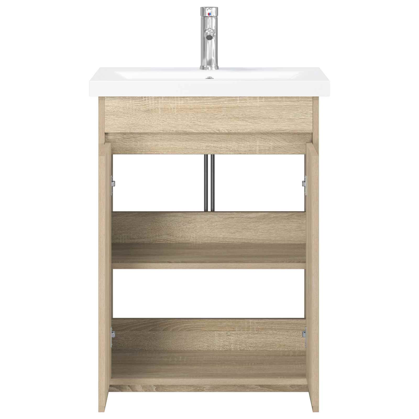 Σετ Επίπλων Μπάνιου Sonoma Δρυς 81 x 40 x 84,5 εκ - Pakobazaar