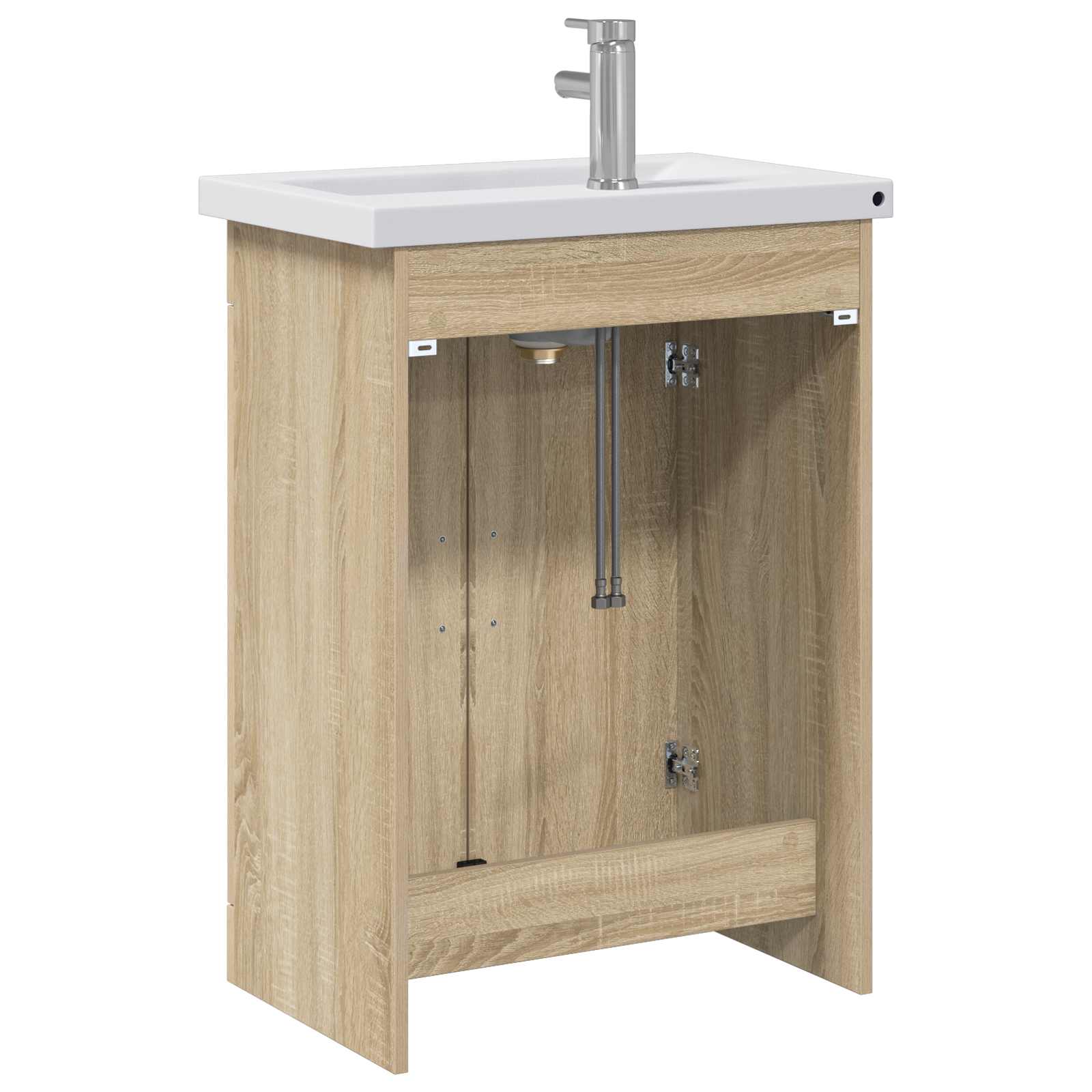 Σετ Επίπλων Μπάνιου Sonoma Δρυς 61 x 40 x 84,5 εκ - Pakobazaar