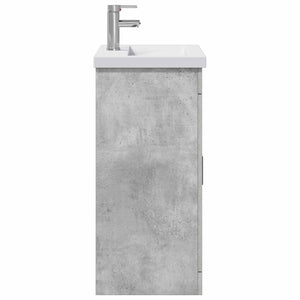 Σετ Επίπλων Μπάνιου Γκρι Σκυροδέματος 61 x 40 x 84,5 εκ - Pakobazaar