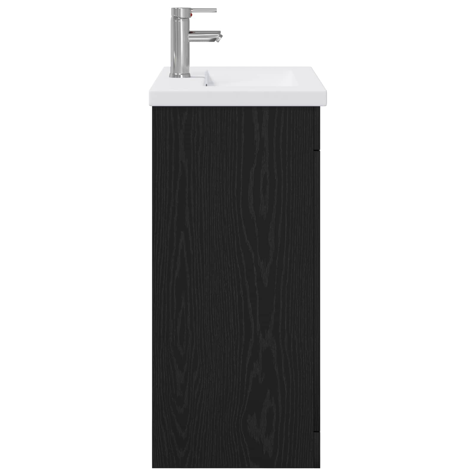 Σετ Επίπλων Μπάνιου Μαύρη Δρυς 81 x 40 x 84,5 εκ
