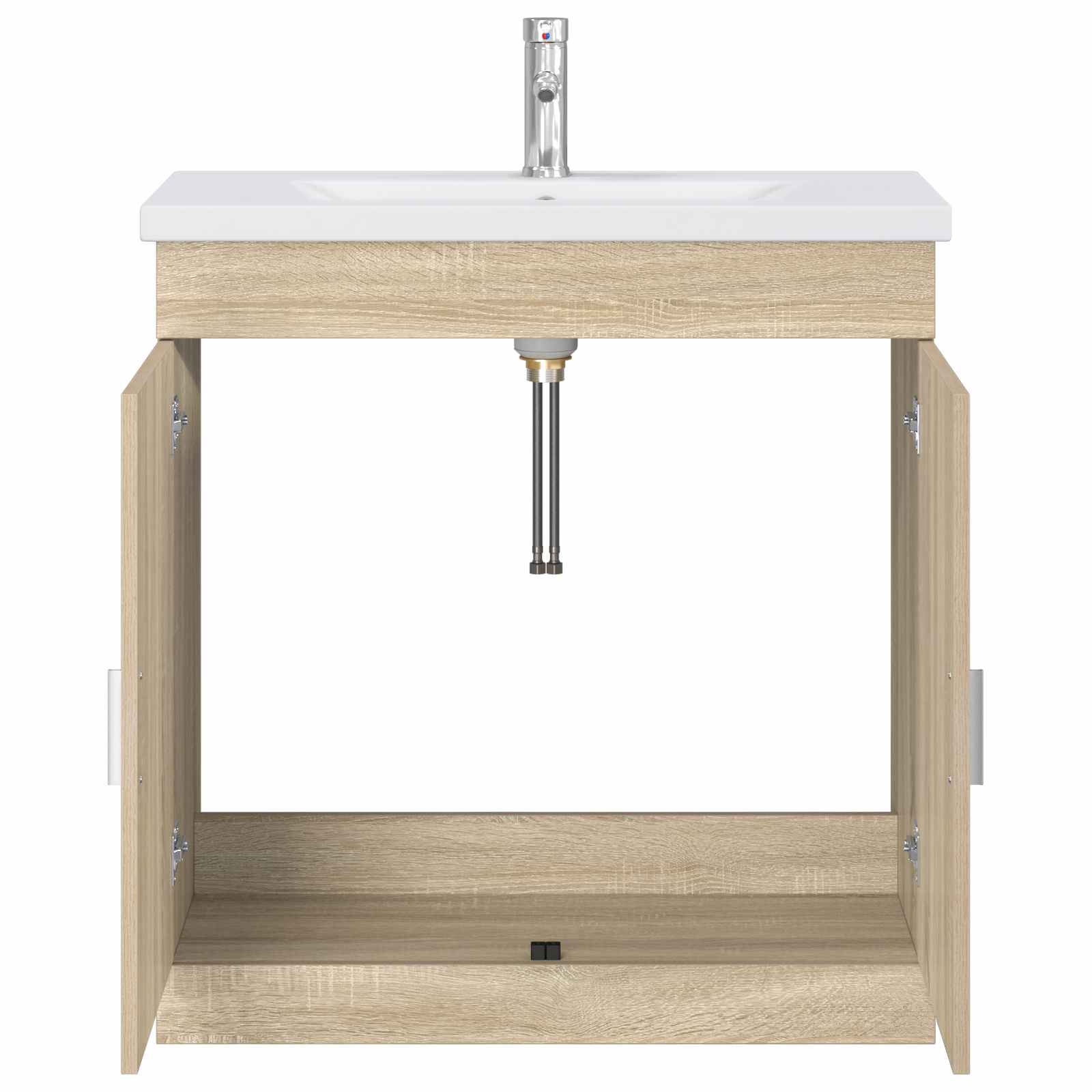 Σετ Επίπλων Μπάνιου Sonoma Δρυς 81 x 40 x 84,5 εκ - Pakobazaar