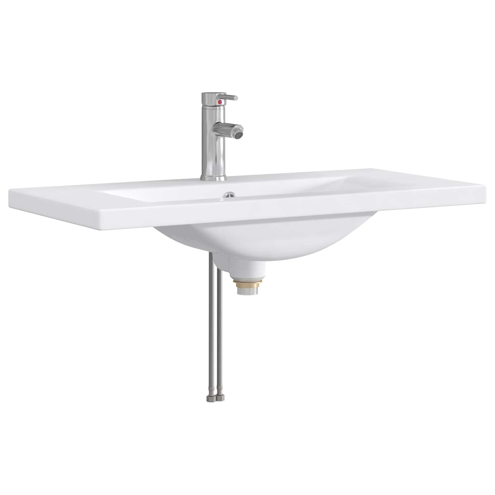 Σετ Επίπλων Μπάνιου Sonoma Δρυς 81 x 40 x 84,5 εκ - Pakobazaar