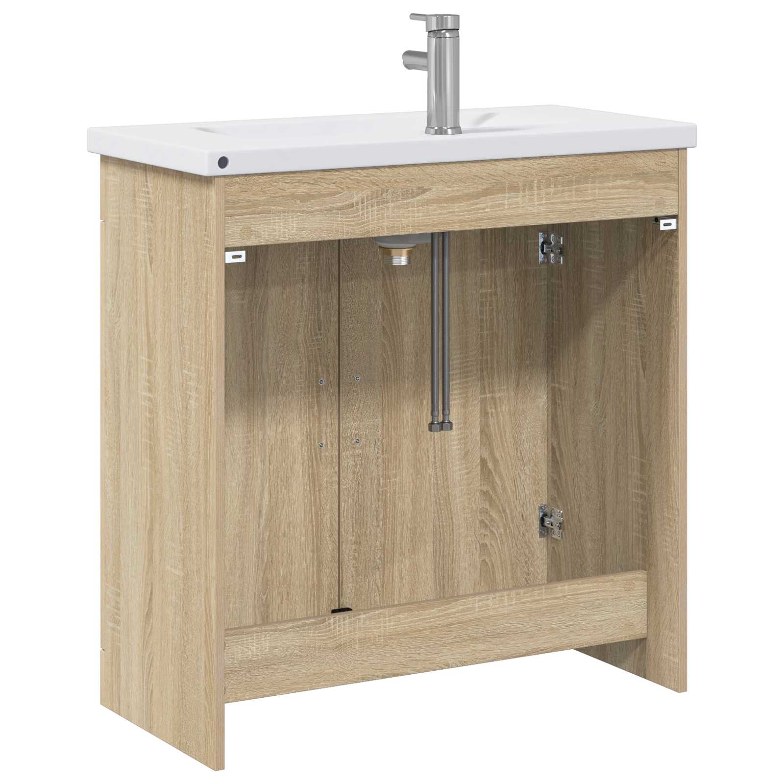 Σετ Επίπλων Μπάνιου Sonoma Δρυς 81 x 40 x 84,5 εκ - Pakobazaar