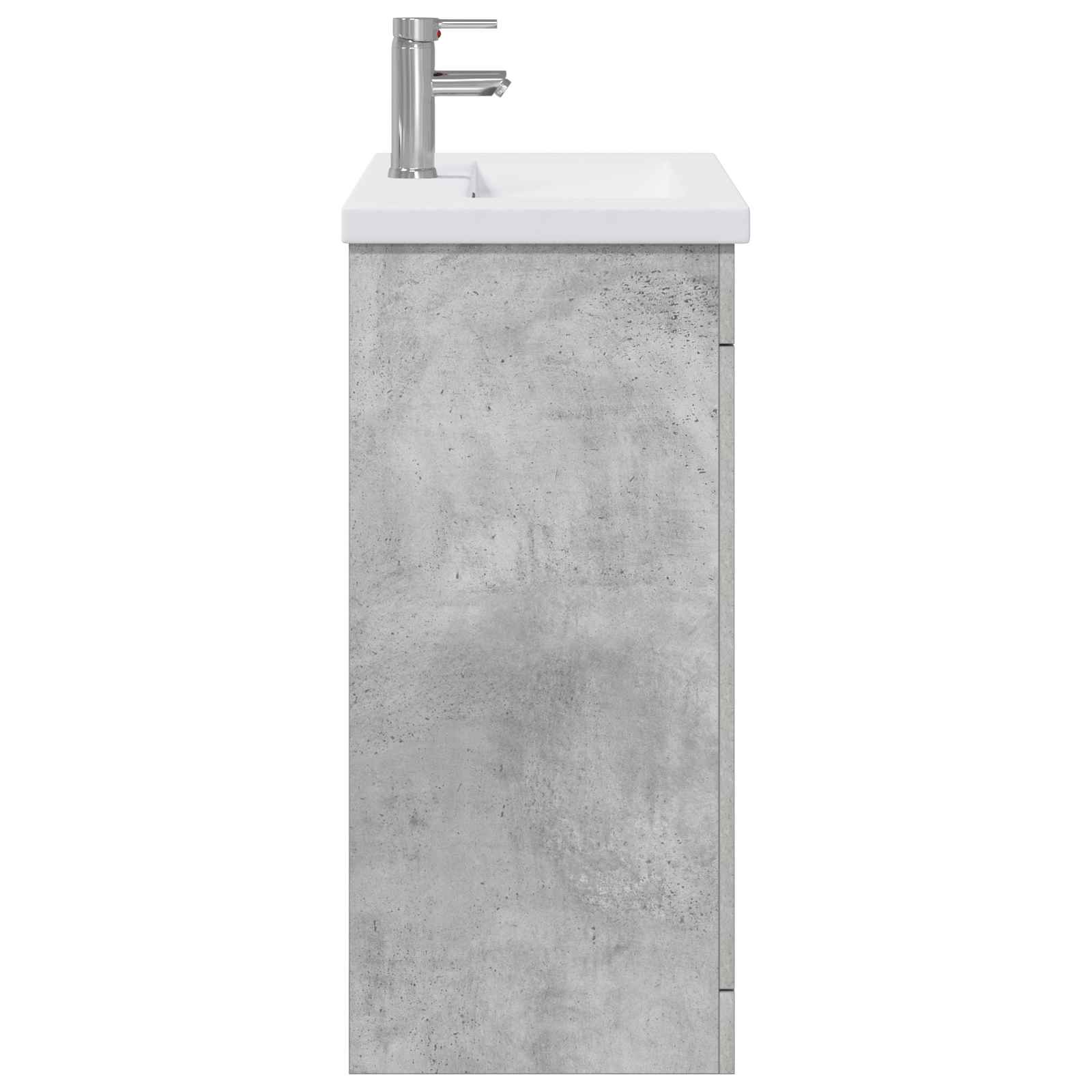 Σετ Επίπλων Μπάνιου Γκρι Σκυροδέματος 81 x 40 x 84,5 εκ