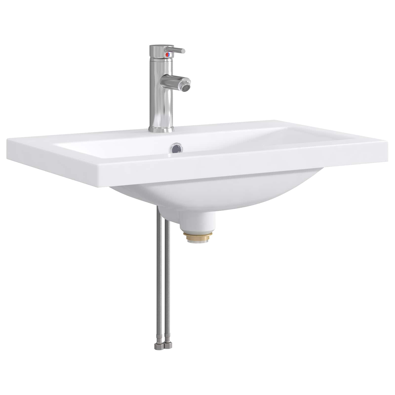 Σετ Επίπλων Μπάνιου Sonoma Δρυς 61 x 40 x 84,5 εκ - Pakobazaar