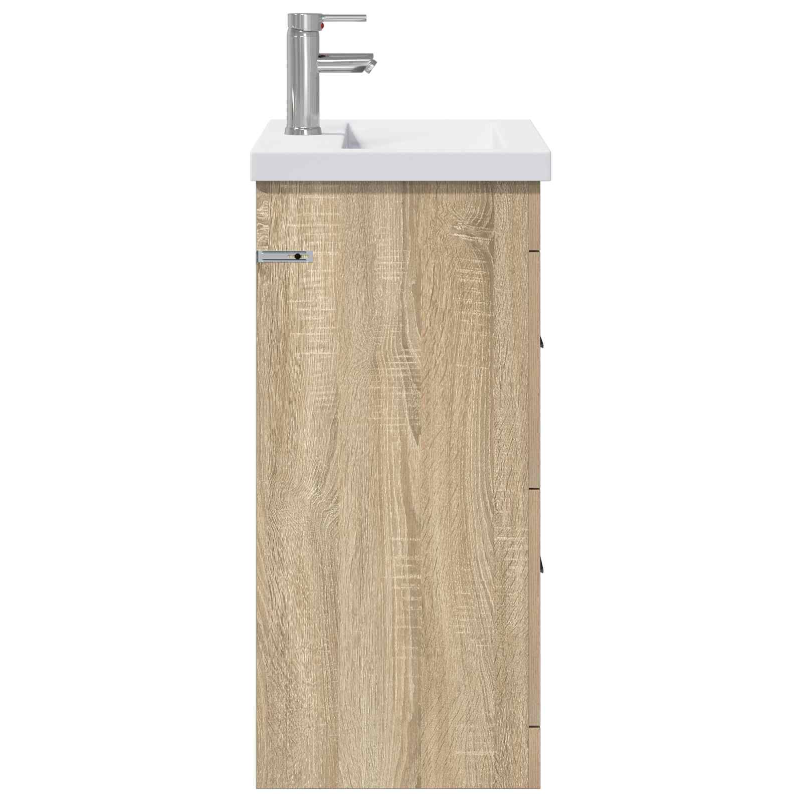 Σετ Επίπλων Μπάνιου Sonoma Δρυς 61 x 40 x 84,5 εκ - Pakobazaar