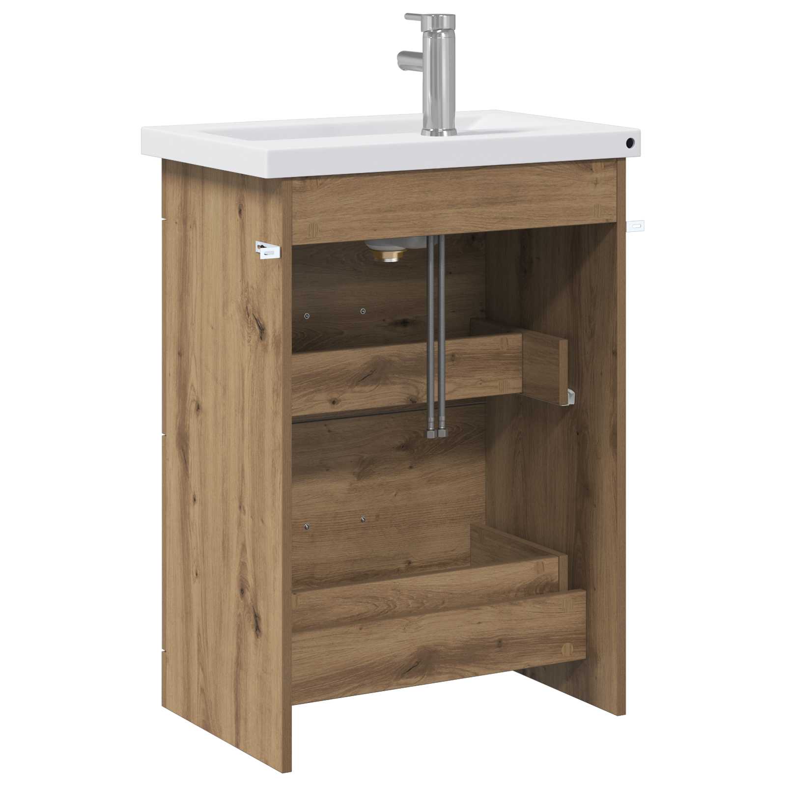 Σετ Επίπλων Μπάνιου Artisan Δρυς 61 x 40 x 84,5 εκ - Pakobazaar