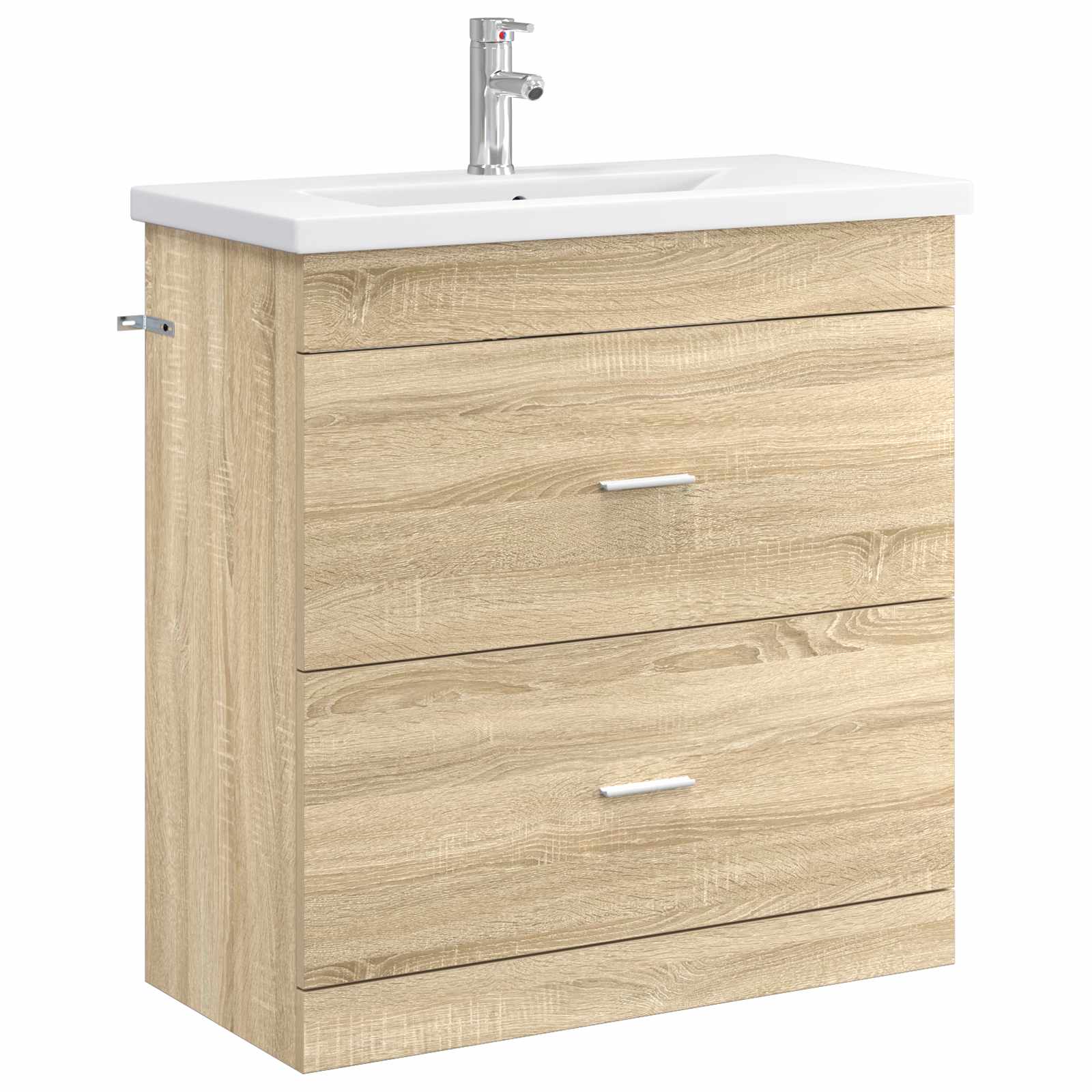 Σετ Επίπλων Μπάνιου Sonoma Δρυς 81 x 40 x 84,5 εκ
